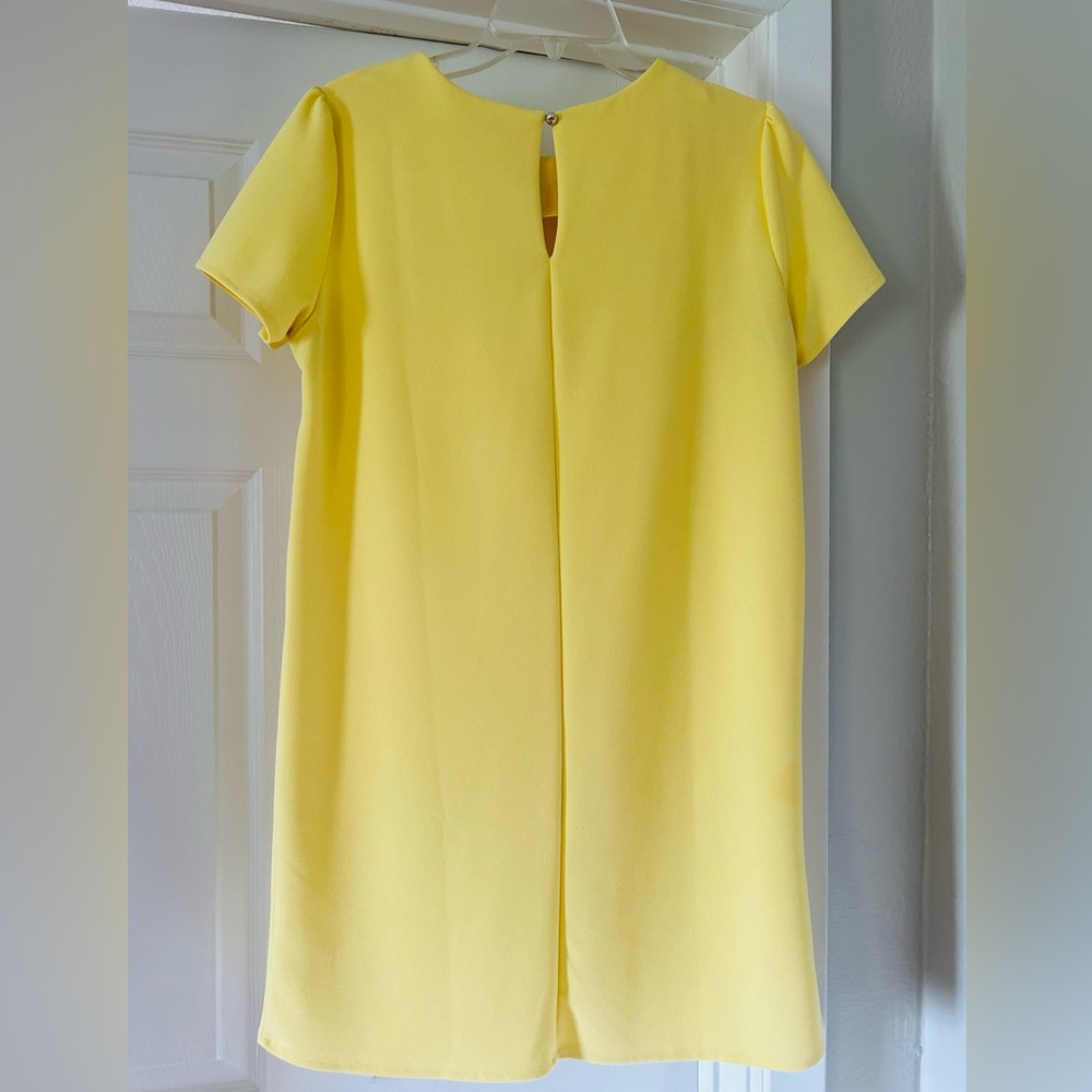 Yellow Short Sleeve Mini Dress (Women’s) - Picture 4 of 8